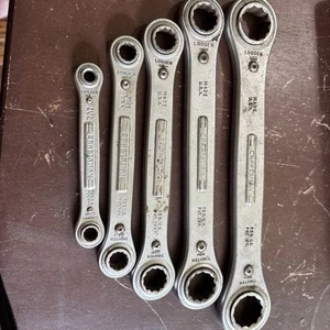 Vintage Craftsman 5-teiliges Spezialeinsätze 12 Punkt Schraubenschlüssel-Set - PRE-CODE Ganzstahl selten - Bild 1 von 19