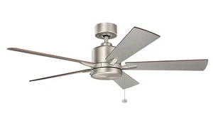 Kichler 330242NI Bowen 52" Ceiling Fan in Brushed Nickel - Picture 1 of 2