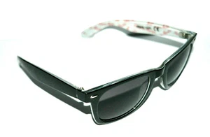 Occhiali Da Sole Uomo Donna Unisex UV400 Lente Nera Retrò Classico Vintage Nero - Imagen 1 de 3