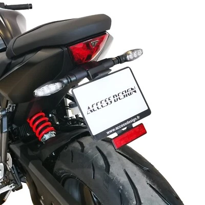 Support de plaque TRIUMPH DAYTONA 660 de l'année 2024 à 2025 - Photo 1/4