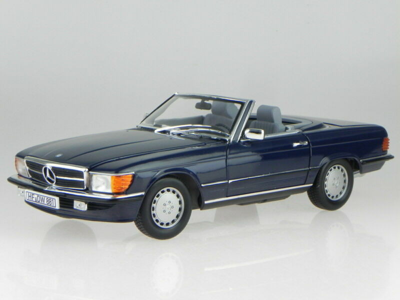 NOREV 1986 Mercedes Benz 300SL Blue Grey LE of 1000pcs 1:18 183466*New!