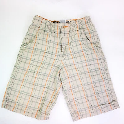 Pantalones Cortos Canyon River Blues Niños Cuadros Tostado Multicolor Talla 12 Cintura Ajustable Foto 1 de 4