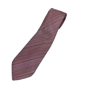 Tommy Bahama Men's Pink Multicolor Striped 100% Silk 62" Necktie Made in Italy - Picture 1 of 7