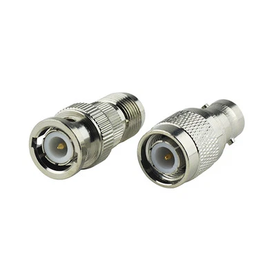 1 Kit Set BNC Male Jack To TNC Female Plug RF Connector Adapter Test Converter - Image 1 of 2