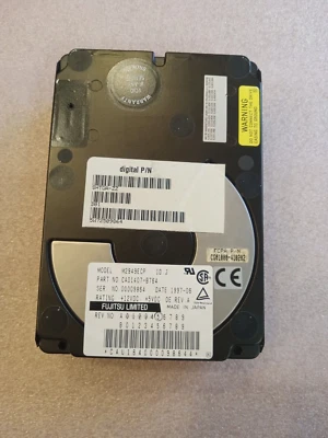 M2949ECP, CA01407-B764, SHTGA-ZZ FUJITSU 9GB 7200RPM SCSI 80 pin SCA 3.5 INCH - Image 1 of 3