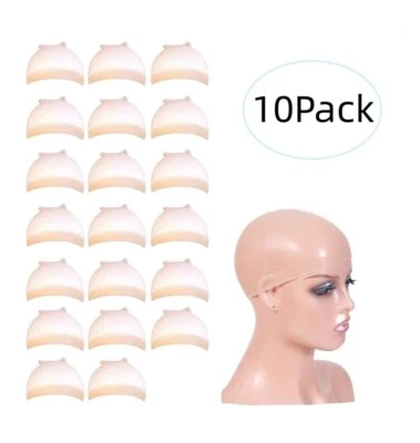 10 PCS HD Wig Cap For Lace Front Wig Transparent Wig Cap for Wig Stocking (0097) - Image 1 of 4