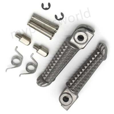 Para Yamaha reposapiés delantero pedales estriberas YZF R6 YZF600 R6 YZF R6R RaceBase Foto 1 de 4