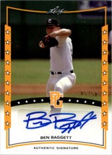 2014 Leaf Perfect Game Showcase Autographs Gold Baseball Card Pick