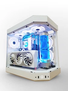 WATERCOOLED GAMING PC VIXIA CUSTOM RTX 4070TI SUPER INTEL i7 14700K NVME 2TB - Picture 1 of 22