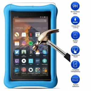 2PCS Tempered Glass Screen Protector For Amazon Kindle Fire 7 inch Kids Edition - Picture 1 of 2