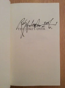 SIGNED & DATED by Ralph Steadman - The Jokes Over HC 1st/1st - Picture 1 of 12