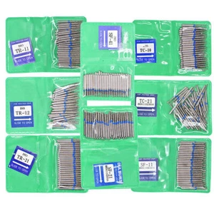 50 Pcs Dental Diamond FG High Speed Burs for Polishing Smoothing Teeth Polishers - Picture 1 of 361