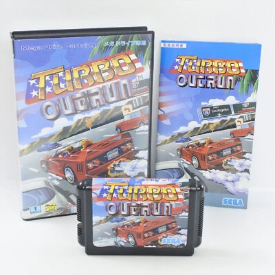 TURBO OUTRUN Out Run Mega Drive Sega 2219 md - Image 1 of 4