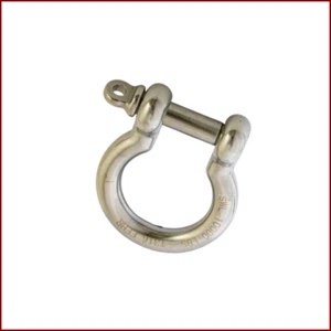 1" Type 316 Stainless Steel Screw Pin Anchor Shackle, (25mm) WLL 10,000 Lbs - Picture 1 of 2