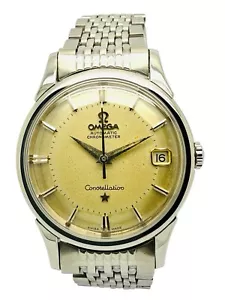 Vintage Omega Constellation Pie-Pan Automatic Date 1960 SS Cal. 561 Ref. 14393 - Picture 1 of 14