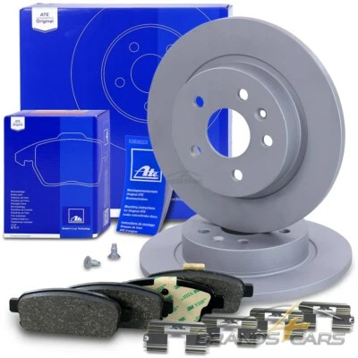 ATE BREMSSCHEIBEN Ø268 +BELÄGE HINTEN FÜR CHEVROLET CRUZE OPEL ASTRA J MOKKA