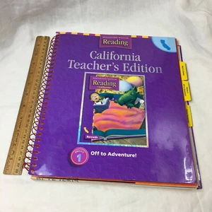 Houghton Mifflin Reading California Teach Ed Level 3 Thm 1 2003 Off to Adventure - Picture 1 of 10