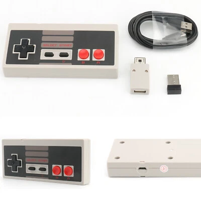 Wireless Controller Gamepad Joypad Compatible for NES Classic Mini Game Consoles - Image 1 of 4