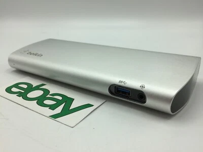 Genuine Belkin Thunderbolt 3 Express Dock HD F4U095 [UNIT ONLY] FREE SHIPPING - Image 1 of 4