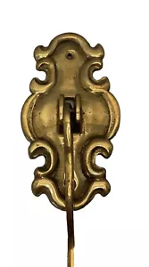 MASSIVER MESSING TÜRKLOPFER VINTAGE 1900’S ART DECO STIL - Bild 1 von 9