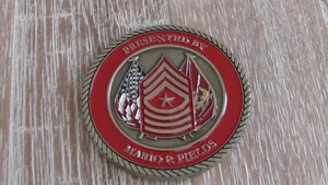 USMC Sergeant Major Mario P Fields Challenge Coin #C740 - Bild 1 von 8