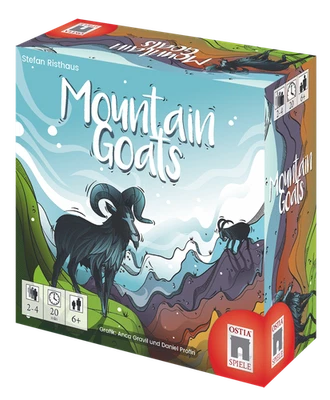 OSTIA SPIELE GBR Mountain Goats Würfelspiel Deutsche Ausgabe | Ostia Spiele | Neu + OVP