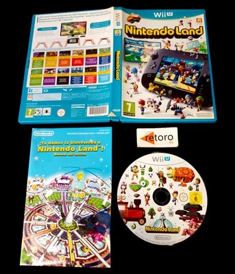 NINTENDO LAND Nintendo WII U PAL-España WII-U Wiiu - Imagen 1 de 2
