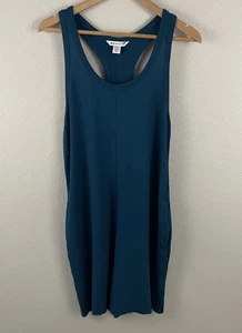 Mameluco sin mangas Athleta para mujer medio alto verde azulado Hi Pause - Imagen 1 de 6