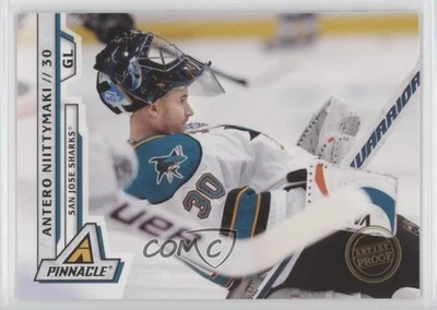 2010-11 Panini Pinnacle Artist Proof Antero Niittymaki #40 - Image 1 of 2