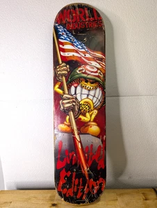 RARE VINTAGE World Industries Punk Skateboard Deck USA SOLDAT LIMITED EDITION - Bild 1 von 8