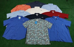 10 Stück Columbia PFG Hemd Bahama belüftet Angeln Knopfleiste Kurzarm XL - Bild 1 von 3