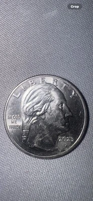 2023 P Mint Jovita Idar Quarter Dollar Error Coin 'In Cod We Trust' - Image 1 of 4