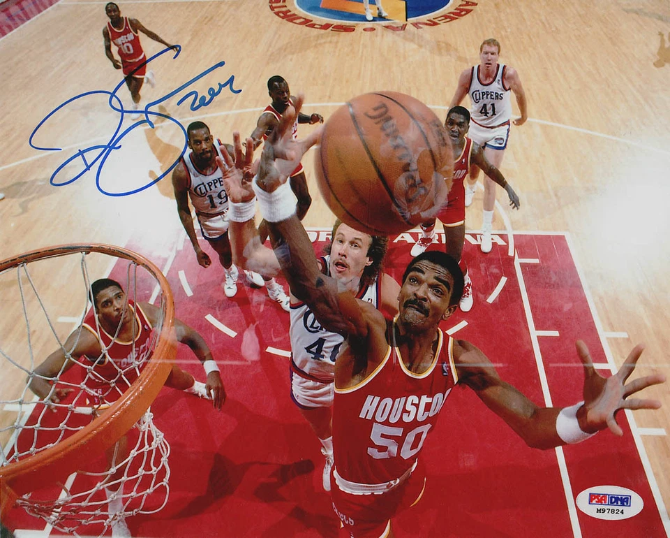 Ralph Sampson SIGNED 8x10 Photo Houston Rockets PSA/DNA AUTOGRAPHED - Image 1 of 1