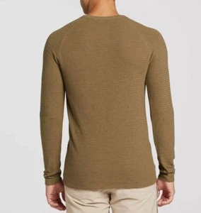 Alpine Design Men's Mountain Long Sleeve Henley Shirt Deep Clover M - Picture 1 of 1
