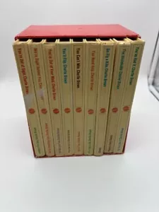 Vintage Set of 9 "The World of Charlie Brown" Book Series - Picture 1 of 7