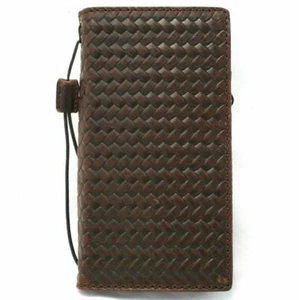 Genuine Vintage Leather Case For OnePlus 9 Pro Wallet Book Luxury Retro Davis - Picture 1 of 6
