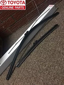 NEW GENUINE TOYOTA GT86 2013 2014 2015 2016 2017 TWIN WIPER BLADE SET (2 PART) - Picture 1 of 2