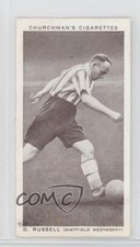 1939 Churchman's Association Footballers Series 2 Tobacco D Russell #41