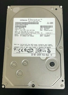 Hitachi HUA721010KLA330 0A35772 1TB 7200RPM SATA 3.5" HDD - Image 1 of 2