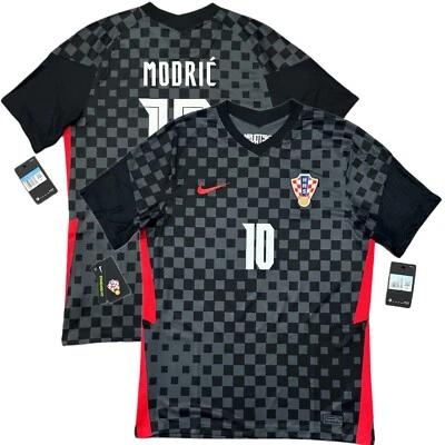 2020/21 Croatia Away Jersey #10 Modric Medium Nike Soccer Euro Kit - Image 1 of 4