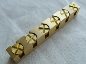 TUERCA ajustable en altura de latón para Les Paul SG y guitarras similares 43 mm - Imagen 1 de 4