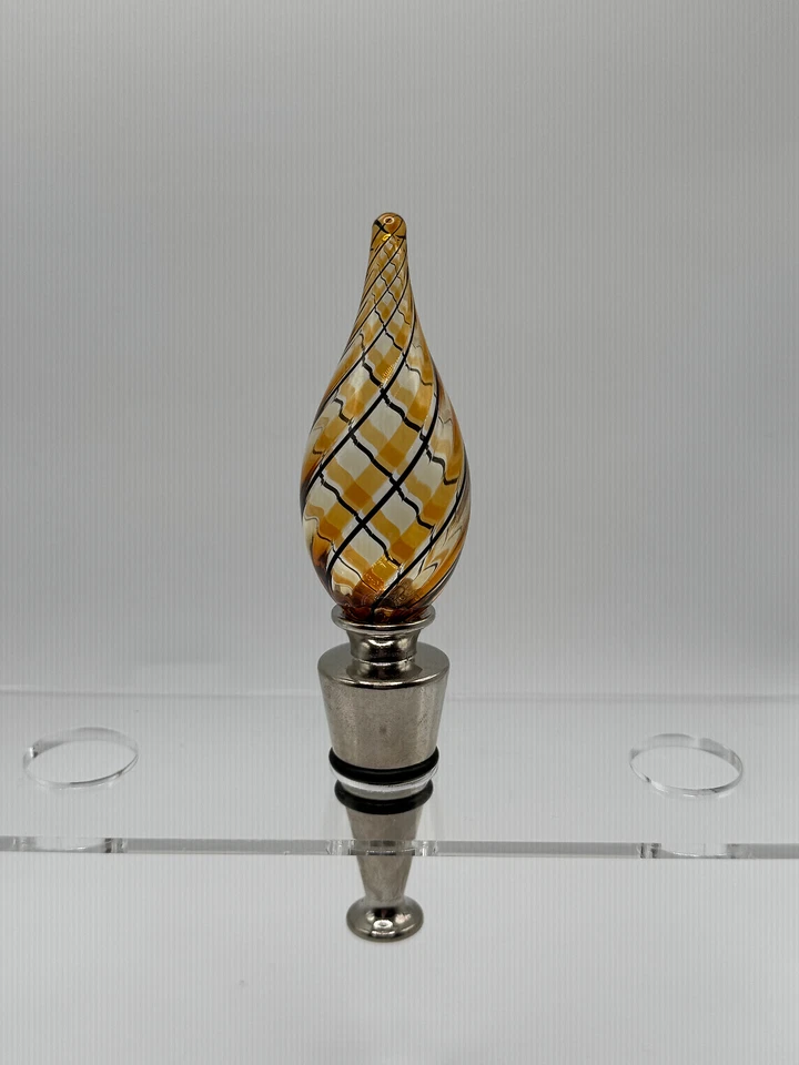 Винная пробка из муранского стекла - абстрактная - Изображение 1 из 1