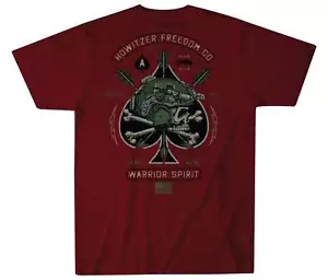 Howitzer Men's T-shirt Fear None Military Grunt MFG - Picture 1 of 7