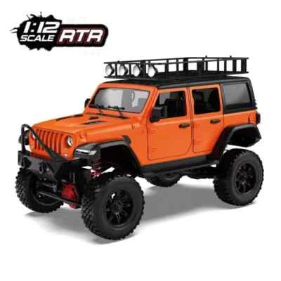 Coche RC Crawler 4x4 MN128 2.4G Escalada con Luz LED Control Remoto Coches Juguete - Imagen 1 de 4