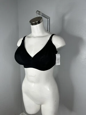 Gilligan O'Malley Enfermería Diaria Camiseta Sujetador Negro Nuevo con Etiquetas Talla 40D Foto 1 de 4