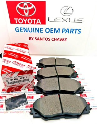 Toyota RAV4 XLE 2010-2018 y pastillas de freno delanteras limitadas pieza original OEM 04465-AZ217 Foto 1 de 4