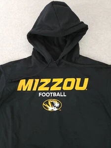 Missouri Tigers Herren LARGE schwarz Hoodie Sweatshirt Jacke Logo Fußball Mizzou - Bild 1 von 9