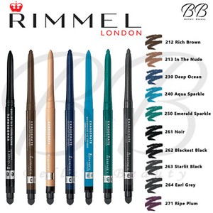 RIMMEL London Exaggerate Waterproof Eyeliner Eye Definer Pencil *ALL SHADES*