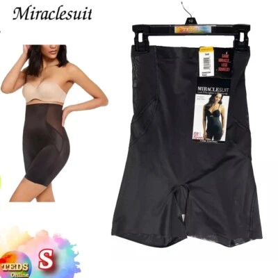 NUEVO CON ETIQUETAS Pantalones de Bicicleta Miraclesuit Para Mujer Ajuste S y Firme Cintura Alta Modeladores 2358 Negros $54 Foto 1 de 4