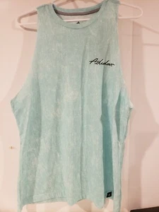 WOMENS ADIDAS TANK SUMMER WASH MINT SIZE L - Picture 1 of 4